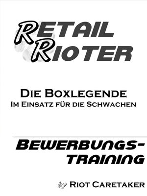cover image of Retail Rioter--Bewerbungstraining